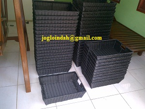 Laundry Basket Rotan Sintetis untuk Pullman Hotel Thamrin Jakarta