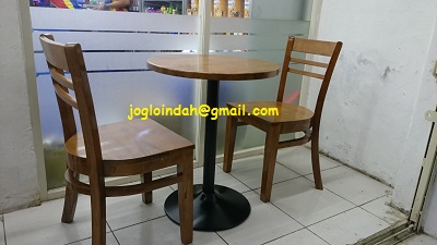 Meja Cafe untuk Toko Indomaret Angkasa 7,Gunung Sahari,Sawah Besar Jakarta Pusat