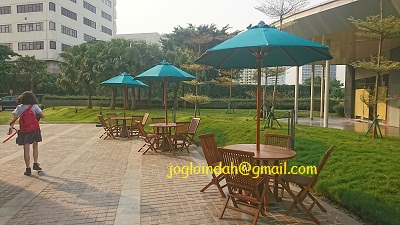 Meja Payung Taman untuk L Avenue Office & Residence Jakarta