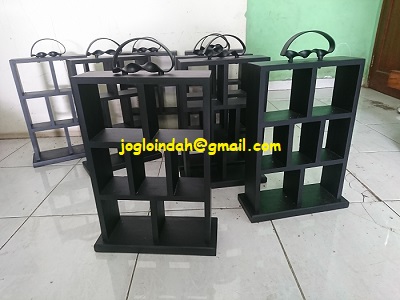 Wooden Tea Display untuk Pullman Hotel Jakarta Indonesia